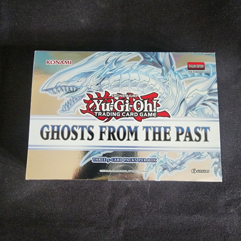 Konami Yu-Gi-Oh Ghosts From the Past Box 1st Edition Blue-Eyes White Dragon
